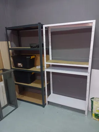 Estanterías metálicas modulares De 3 MTRS 2 mtrs