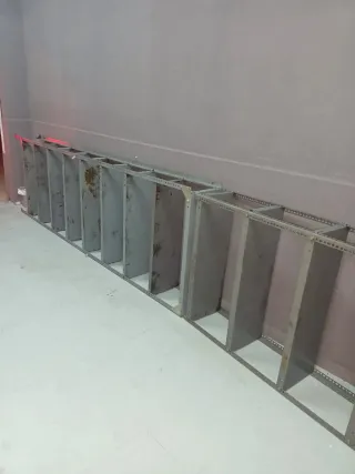 Estanterías metálicas modulares De 3 MTRS 2 mtrs