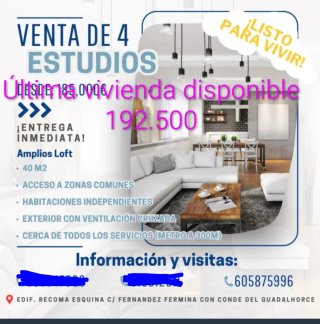 ÚLTIMO APARTAMENTO DE NUEVA PROMOCIÓN.