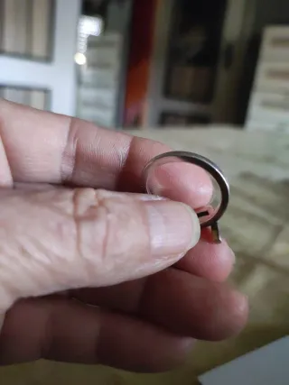 Anillo Plata Ley 925 Diseño Moderno