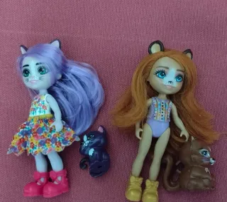 Lote 6 Muñecas Enchantimals