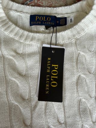 Jersey Polo Ralph Lauren punto trenzado M