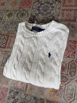 Jersey Polo Ralph Lauren punto trenzado M
