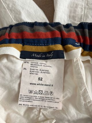 Pantalón White Sand hombre beige