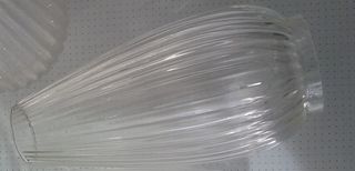 Tulipa foco cristal antigua