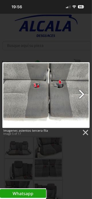 Asientos Toyota Land Cruiser 120