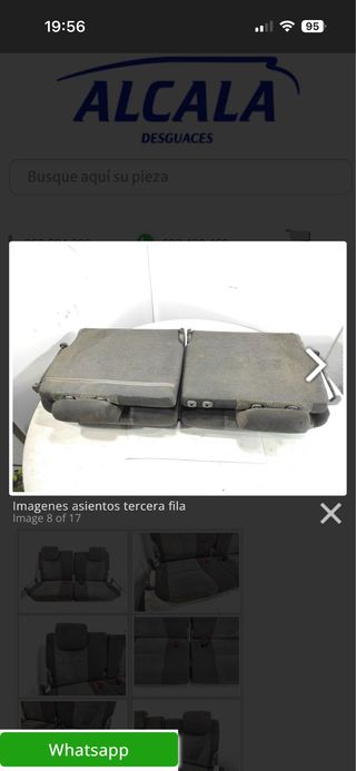 Asientos Toyota Land Cruiser 120