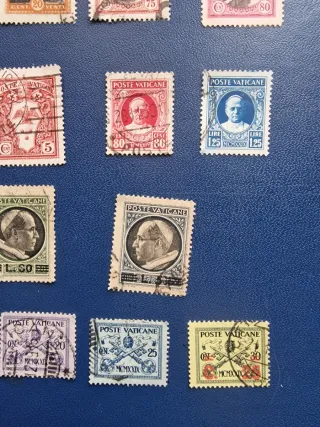 Lotto francobolli Poste Vaticane vintage