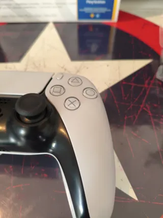 Mando PS5 DualSense Blanco y Morado