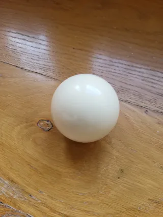 Bola de billar blanca