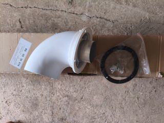 Codo Coaxial 90º salida Calentador Estanco.