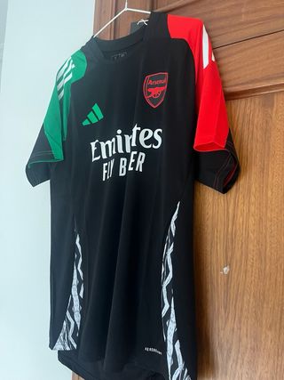 Camiseta Arsenal Adidas Negra Talla M