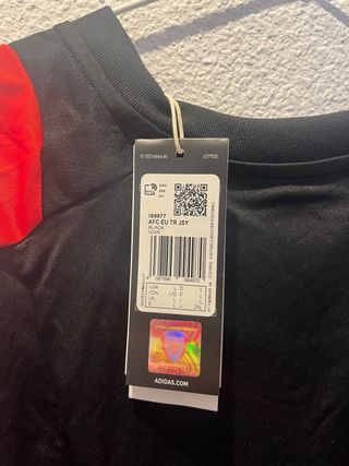 Camiseta Arsenal Adidas Negra Talla M