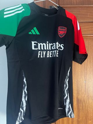 Camiseta Arsenal Adidas Negra Talla M