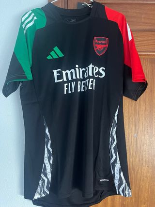 Camiseta Arsenal Adidas Negra Talla M