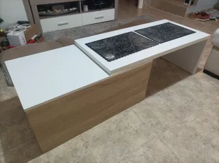 Mesa Comedor Giratoria Madera muy práctica