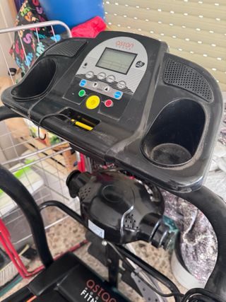 Cinta de correr plegable con masajeador