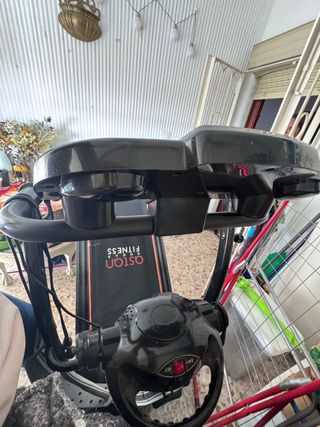 Cinta de correr plegable con masajeador