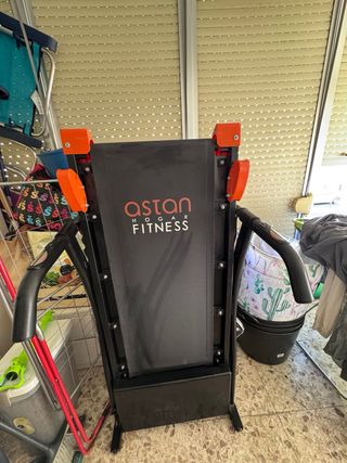 Cinta de correr plegable con masajeador