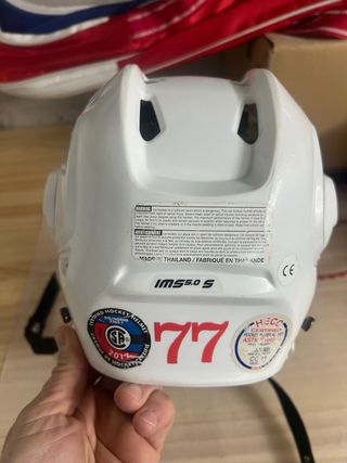Casco Hockey Bauer Blanco Seminuevo