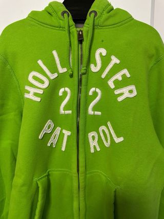 2x Sudadera Hollister California Azul y Verde