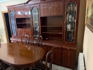 6 sillas tapizadas hace poco REGALO MESA EXTENSIBL