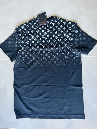 T-shirt Louis Vuitton monogram blue