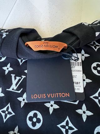 T-shirt Louis Vuitton monogram blue
