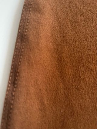 Blusa Stradivarius marrón sin mangas