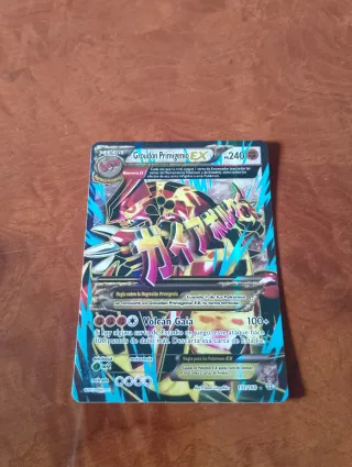 Carta Pokémon TCG Groudon Primigenio EX