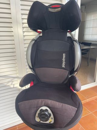 Sillita coche Playxtrem Grupo 2/3 Negra