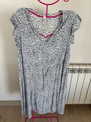 Vestido Mango Talla M Estampado Floral