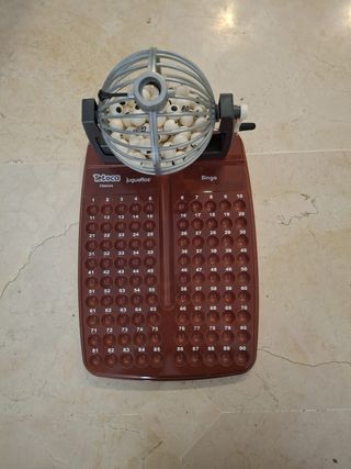 Bingo Teteca Juguettos con bolas y tarjetas