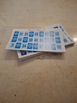 Bingo Teteca Juguettos con bolas y tarjetas