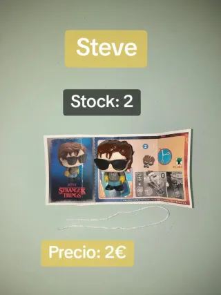Funko Pop Steve Stranger Things Kinder Joy