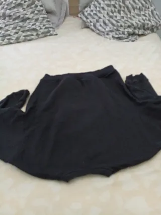 Sudadera chica multicolor con estampado