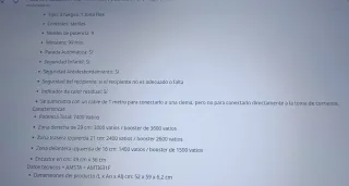 Placa de inducción AMTI631F