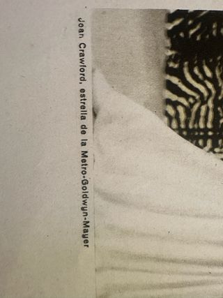 Joan Crawford – Publidad OROGINAL 1932