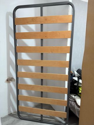 Somier de Láminas 90cm con 4 Patas