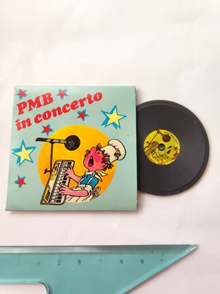 Gomma disco Mulino Bianco + cover - Anni '80