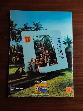 Revista de fotografía vintage de 1989