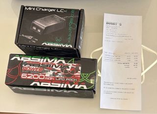 Cargador y Batería Absima LiPo 6200mAh
