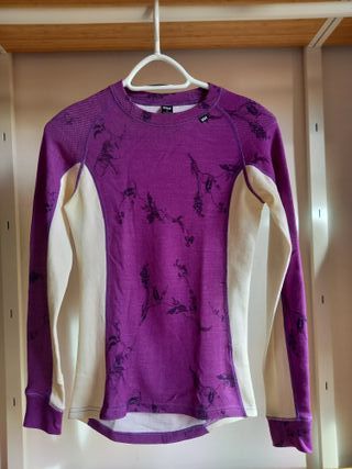 Segunda Piel HH Warm Ice Crew Mujer Talla S Nueva