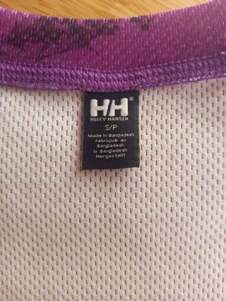 Segunda Piel HH Warm Ice Crew Mujer Talla S Nueva