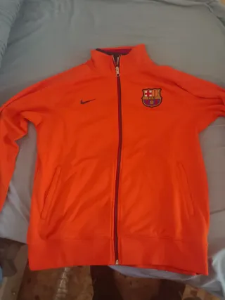 Chaqueta FC Barcelona Nike Naranja