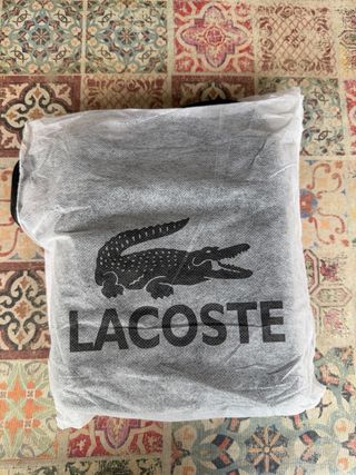 Bandolera Negra Lacoste