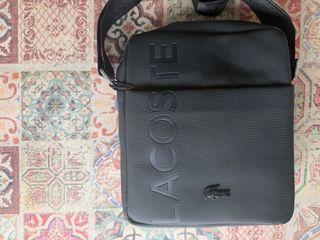 Bandolera Negra Lacoste