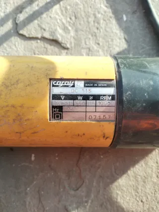 Radial Casals disco eléctrico Años 70-80