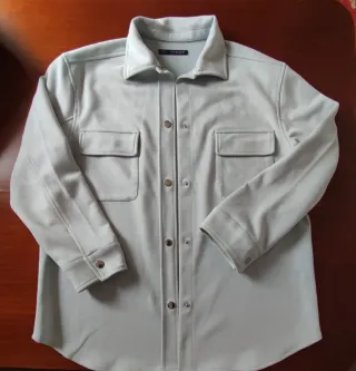 Sobre camisa azul cielo mujer talla L