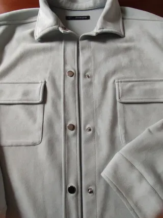 Sobre camisa azul cielo mujer talla L